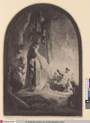 [Die Auferweckung des Lazarus; The Raising of Lazarus. The Larger Plate; Résurrection de Lazare]