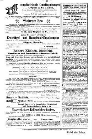 Der Berggeist : Zeitung für Berg-, Hüttenwesen u. Industrie, 15. 1870