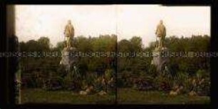 Denkmal Herzog Ernst II. mit Brunnen, Reinhardsbrunn