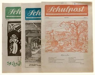 Schulpost für die oberen Klassen der Volksschule des Saarlandes