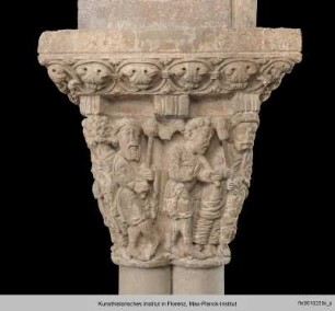 Kapitell mit Szenen der Gefangennahme Christi - E04PP16