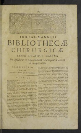 Liber decimus sextus ... à Litera S ...