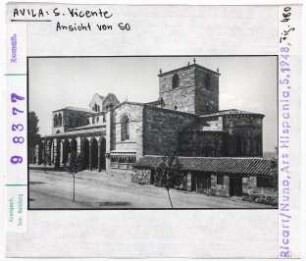 Avila: San Vicente, Ansicht von Südosten