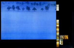 Landschaft, Reproduktion Plakat / Kalender 1977 für Müssig AG