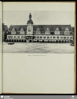 Abb. 95 Das Rathaus im Jahre 1926