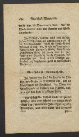 Grafschaft Mannsfeld