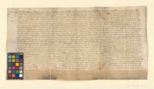 Obligation über 3300 Taler, die Christoff Ernst v. Pfuel den Städten Brandenburg (Alt- und Neustadt), Berlin, Cölln, Frankfurt (Oder), Prenzlau und Ruppin leiht.