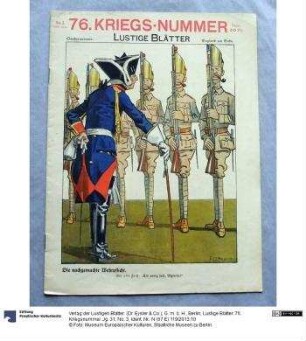 Lustige Blätter. 76. Kriegsnummer. Jg. 31, No. 3