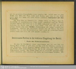 Interessante Partien in der weiteren Umgebung der Bastei