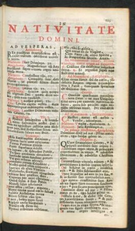 In Nativitate Domini