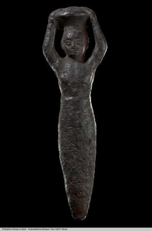 Korbträgerstatuette mit Inschrift des Königs Šulgi
