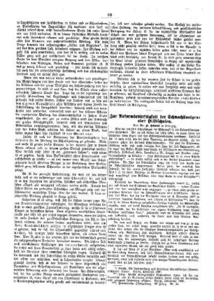 Zur Reformbedürftigkeit der Schwachsinnigen- oder Hilfsschulen