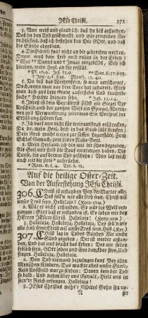 Auf die heilige Oster-Zeit. - Von der Heiligen Dreyeinigkeit.