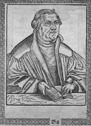 Bildnis des Reformators Martin Luther