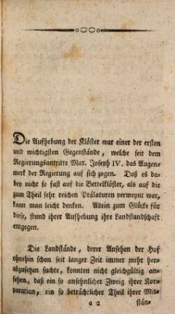 Freymüthige Bemerkungen über die Klösteraufhebung in Baiern