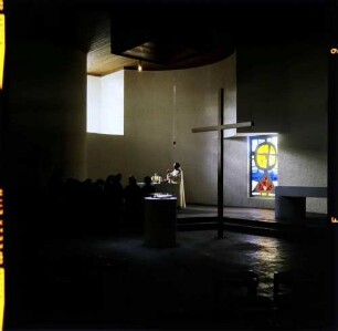 Lausanne: Expo, Messe in der Kirche