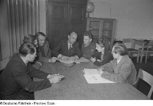 Besprechung des Verbands Bildender Künstler Leipzig