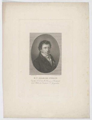 Bildnis des M. C. von Collin