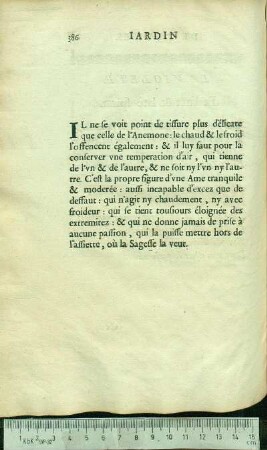 [L'Anemone. Non æstus non bruma juvant.]