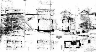 Allmendingen: Empfangsgebäude Stellwerke 1 Grundrisse
