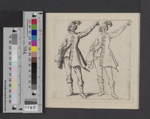 [Soldat mit erhobenem Arm]
