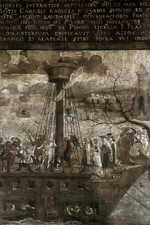 Abholung der Karmeliten durch Ludwig den Heiligen 1248