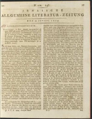 Num. 147. Den 20. Junius 1804