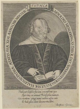 Bildnis des Arnoldus Mengerings