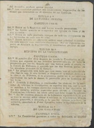 Capítulo único.