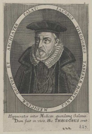 Bildnis des Iacobus Theodorus
