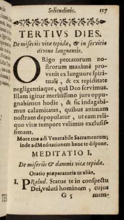 117-191, Tertius Dies