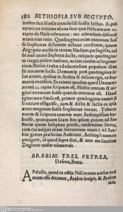Arabiae tres, Petrea, Deserta, Beata.