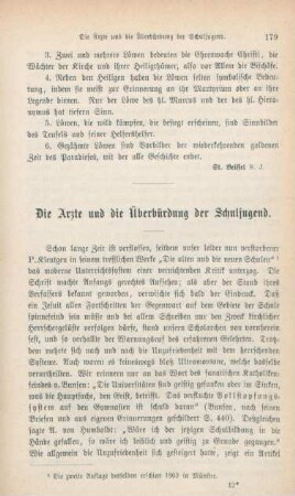 179-195 Die Ärzte und die Überbürdung der Schuljugend