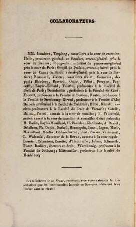 Revue de législation et de jurisprudence. 4. 1836