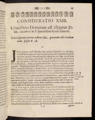 85-95, Consideratio XXIII - XXV
