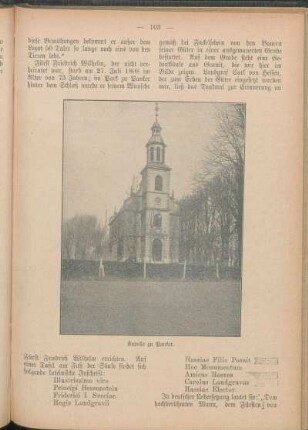 Kapelle zu Panker.
