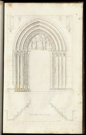 Südliche Thüre der Kirche zu Gelnhausen