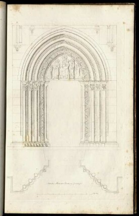Südliche Thüre der Kirche zu Gelnhausen