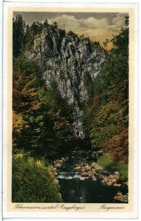 Schwarzwassertal. Ringmauer