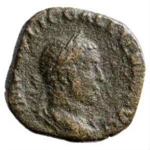 Münze, Sesterz, 253 n. Chr.