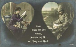 Treue Liebe bis zum Grabe [...]