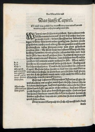 Das fünfft Capitel.