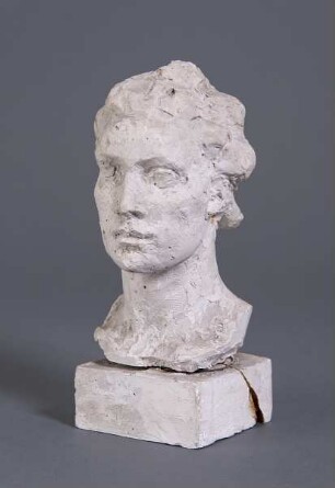 Kopf für den Entwurf Frauenstatue