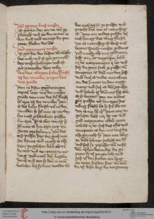 Guido de Cauliaco, Buch von alten Schäden/Chirurgia, dt. (Auszug)