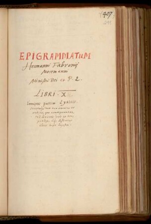 Epigrammatum ... Libri X