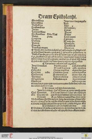 De arte Epistolandi