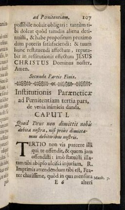 107-114, Caput I
