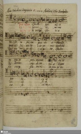 Demantius, Christoph: Fit porta Christi