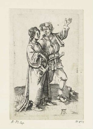 Junger Bauer und seine Frau