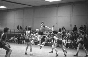 Hallenhandballmeisterschaften der Karlsruher Realschulen in der Sporthalle Neureut
